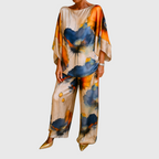 Maelora | Satin Two-Piece Women's Set