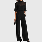 Elodie | Top and Wide-leg Pants Three-piece Set